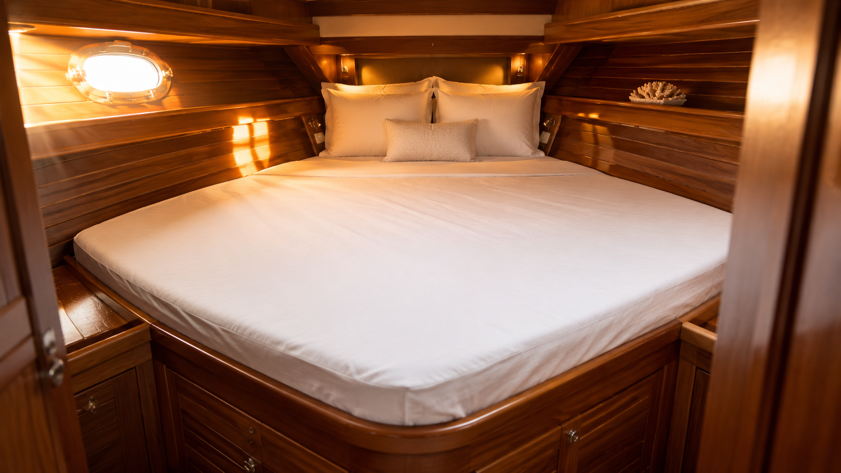 How to Measure a V-Berth Mattress for Perfect Custom Boat Sheets